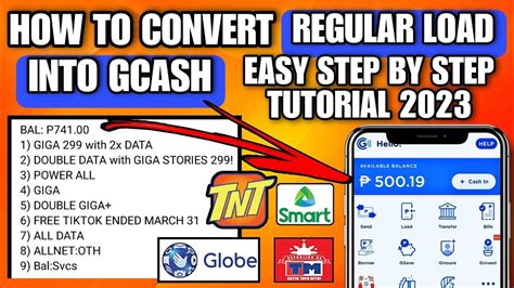 how to transfer regular load to gcash 2024|How to Transfer Convert Regular Load to GCash 2024: A Simple .